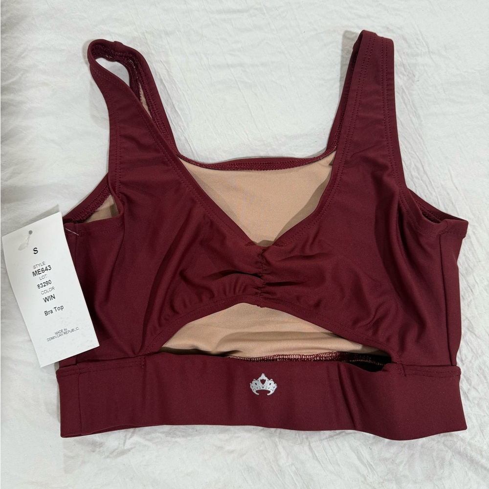 Marila Women's Wine Color Sports Bra